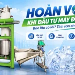 Bài toán hoàn vốn khi đầu tư máy đá viên ICE COOL Hoàn vốn khi đầu tư máy đá viên