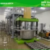 Máy ép thủy lực GREEN MECH 20 tấn xử lý bã trà sau chiết xuất